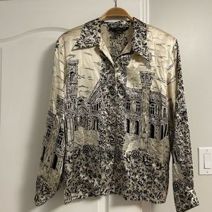 Stunning 100% silk blouse